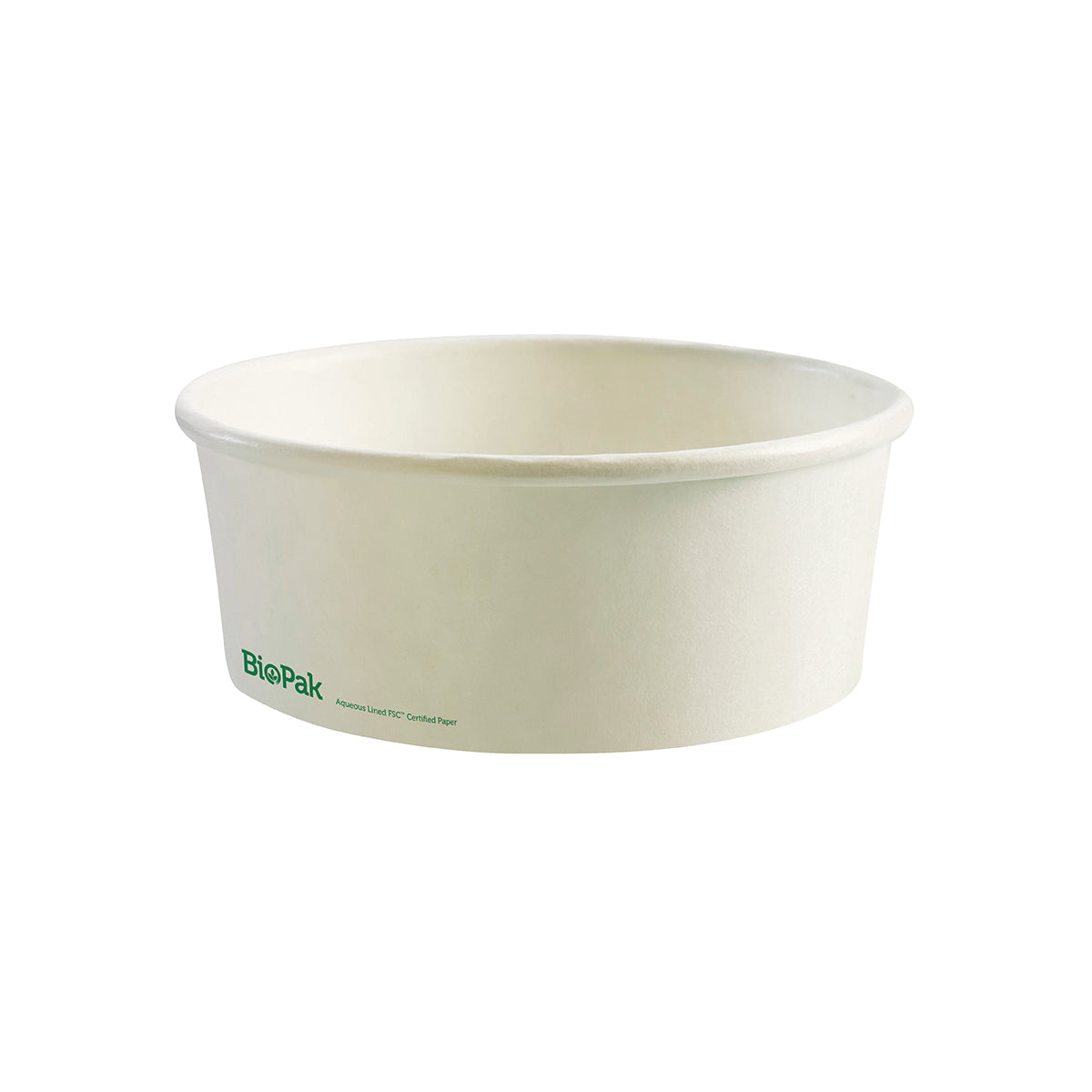 BB-BL-EXTRA-LARGE-W BioBowl White Extra Large Bowl - 750ml Leisure Coast Hospitality & Packaging Supplies