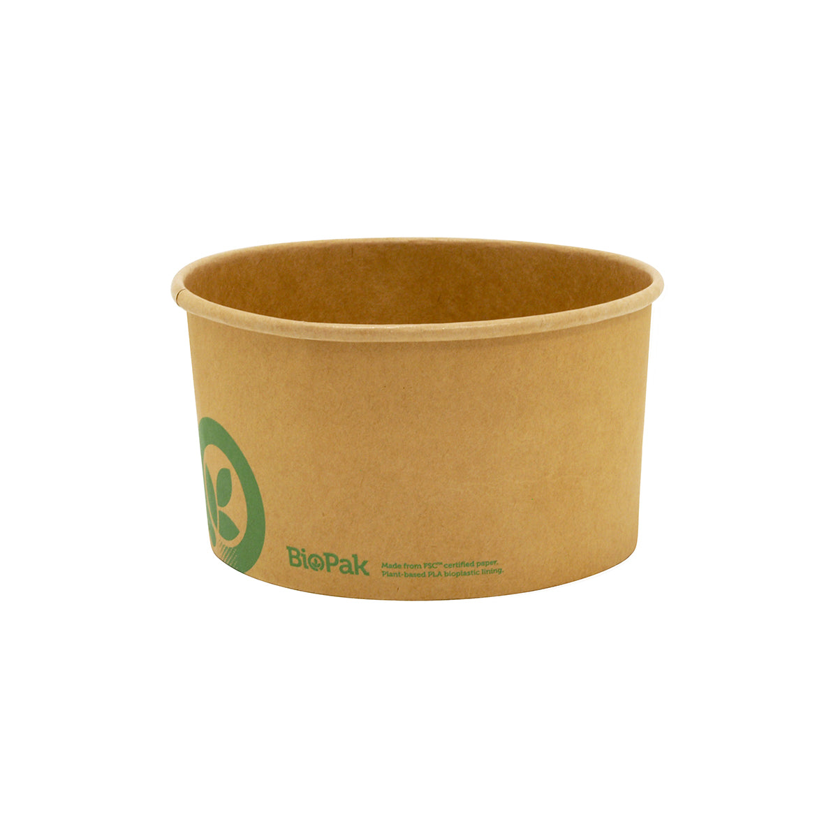 BB-BL-LARGE BioBowl Kraft Large Bowl - 750ml Leisure Coast Hospitality & Packaging Supplies