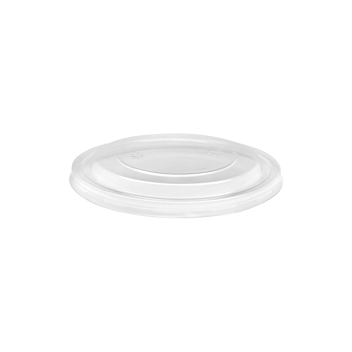 BB-BLL-148-RPET 500-1000ml White RPET BioBowl Lid Leisure Coast Hospitality & Packaging Supplies