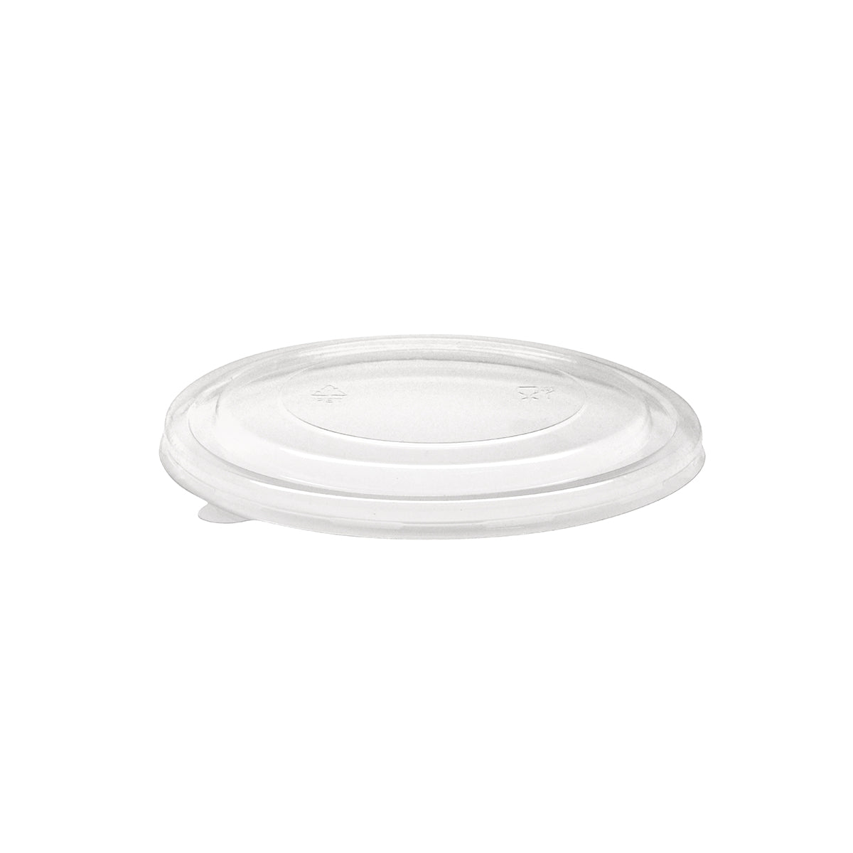 BB-BLL-184-RPET 1300ml White RPET BioBowl Lid Leisure Coast Hospitality & Packaging Supplies