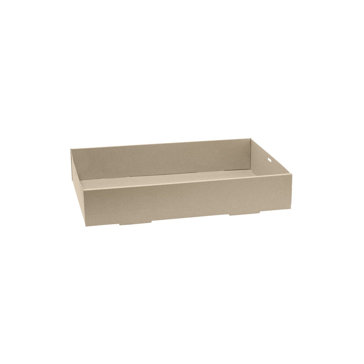 BB-CB-L Budget BioBoard Catering Tray Large Base 558x252x80mm Leisure Coast Hospitality & Packaging Supplies