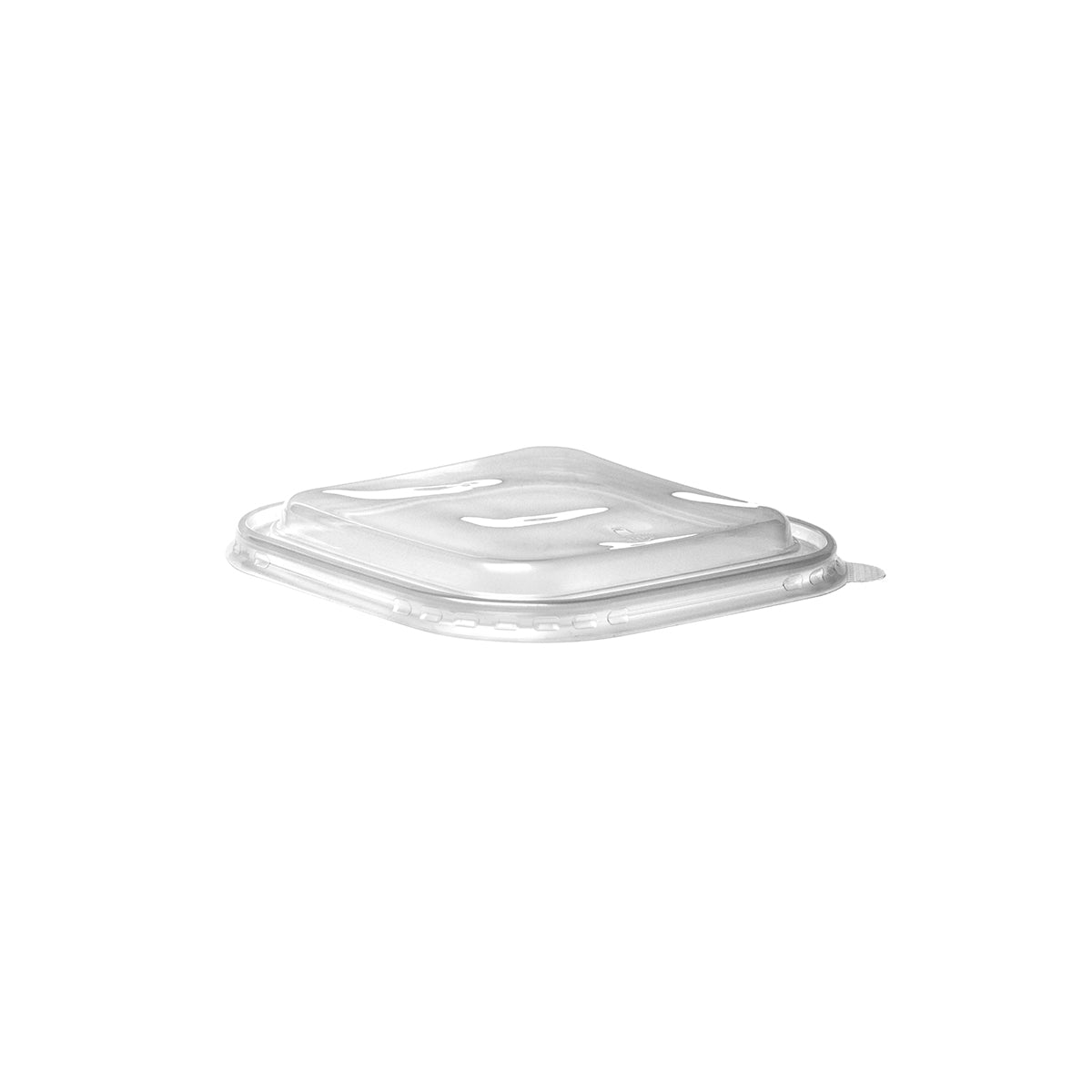 BB-SBL-PP BioBoard Square Takeaway Container Lid Leisure Coast Hospitality & Packaging Supplies