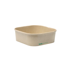 BB-SLB-1000-N BioBoard Takeaway Container Natural 1000ml