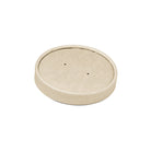 BBAP16L PLA Coated Bamboo Bowl Lid 90mm Leisure Coast Hospitality & Packaging Supplies Eco Food Packaging