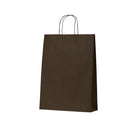 BBKM Black on Brown Kraft Budget Carry Bag Lesiure Coast Hospitality and Packaging