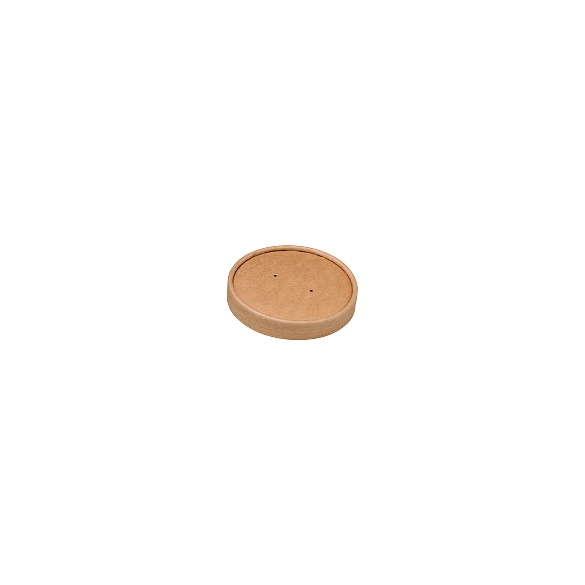 BBP4L PLA Coated Kraft Brown Bowls Lid 72mm Leisure Coast Hospitality & Packaging Supplies Eco Food Packaging