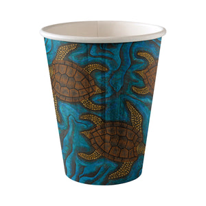 BC-12DW-CCAB BioCup Double Wall Indigenous Indigenous Artwork 12oz Leisure Coast Hospitality & Packaging Supplies