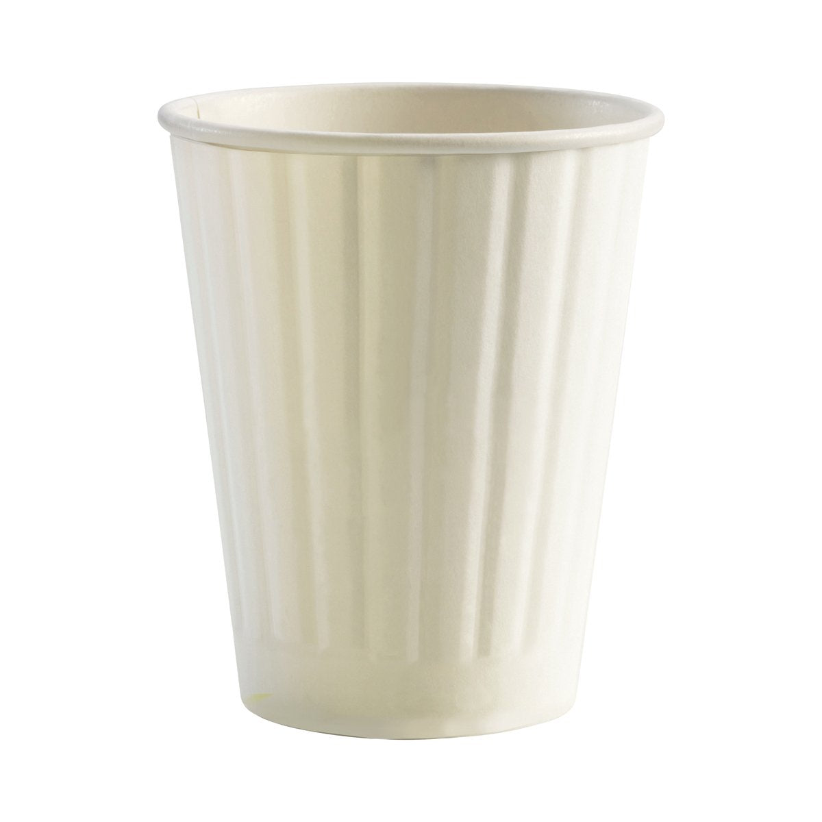 BC-12DWW BioCup Double Wall White White 12oz Leisure Coast Hospitality & Packaging Supplies