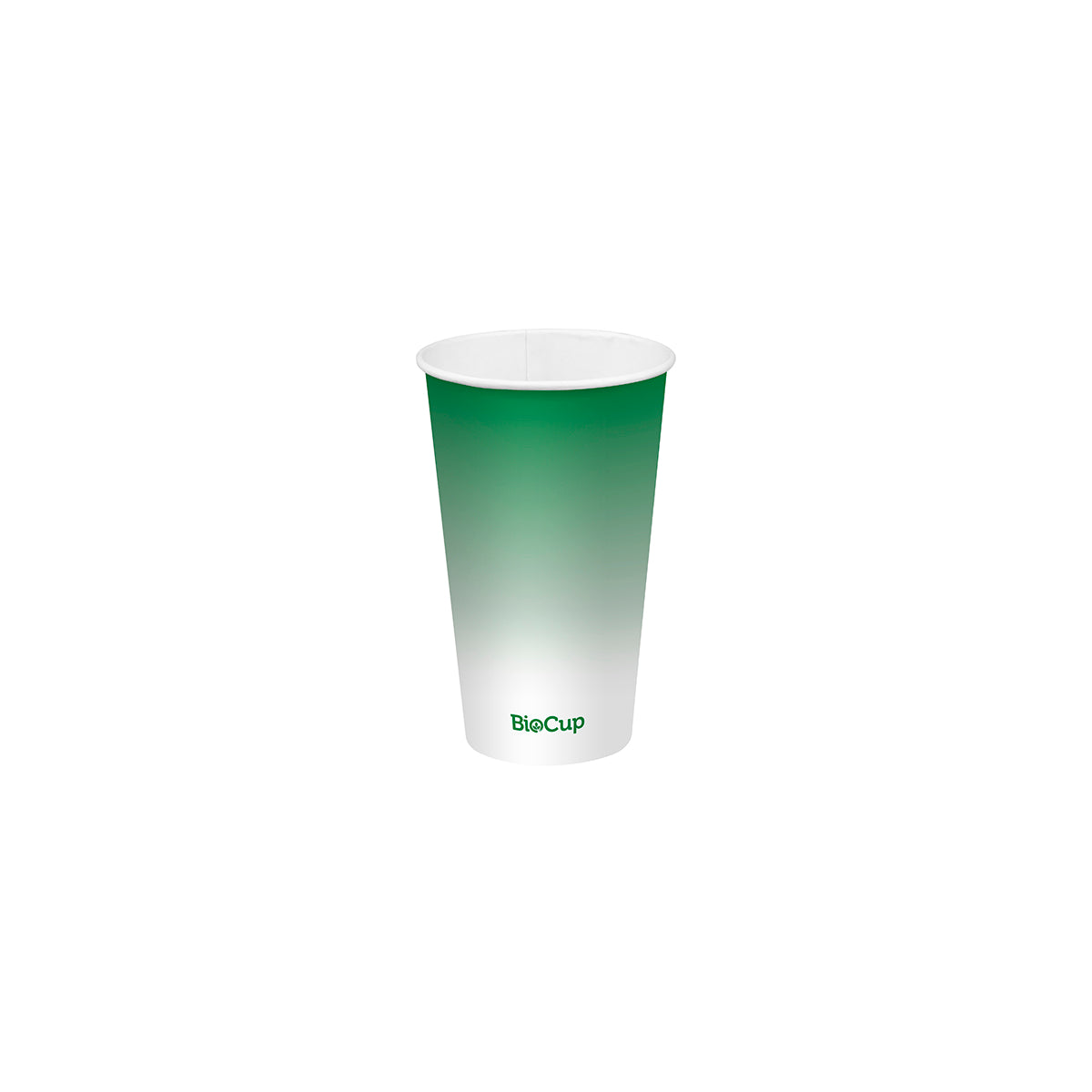 BCC-16-G BioPak Green Cold Paper BioCup 16oz / 500ml Leisure Coast Hospitality Supplies