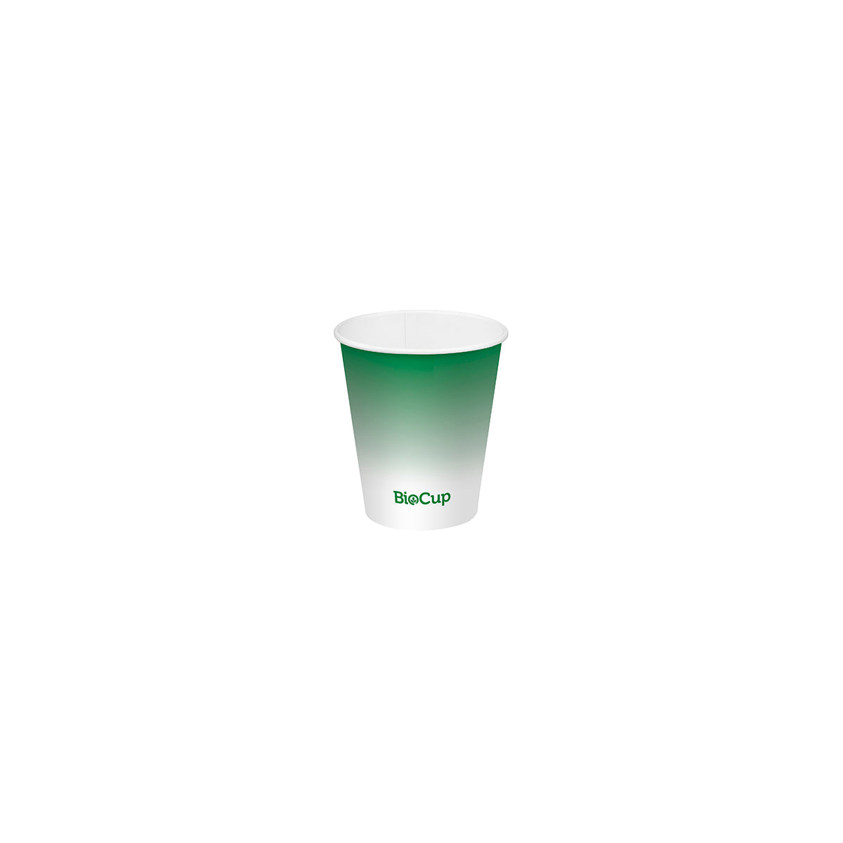 BCC-6-G BioPak Green Cold Paper BioCup 6oz / 200ml Leisure Coast Hospitality Supplies
