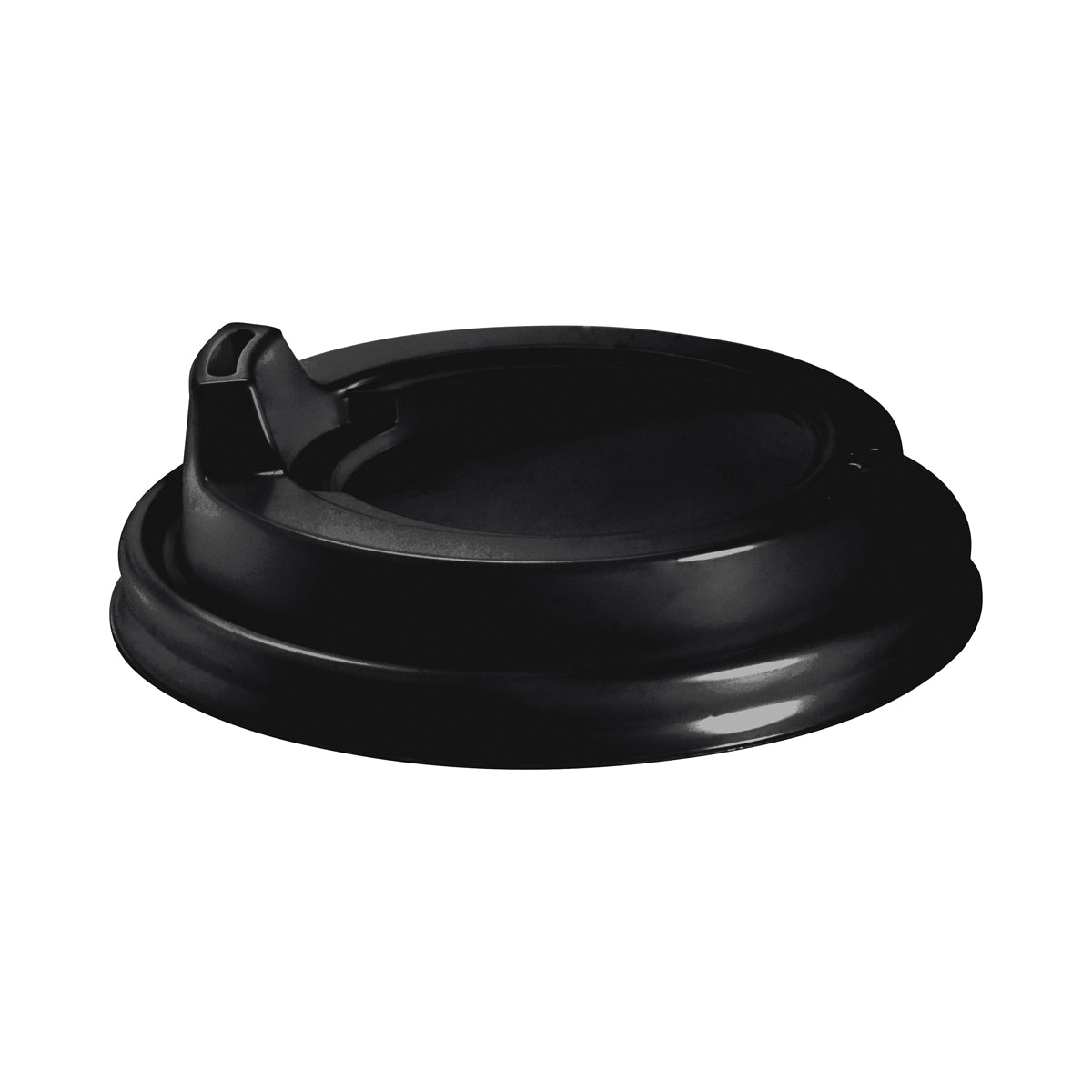 BCL-12.16.20B-SIPPER Biocup Universal Lids Large sipper Lid Black 8-20oz / 90mm Leisure Coast Hospitality & Packaging Supplies
