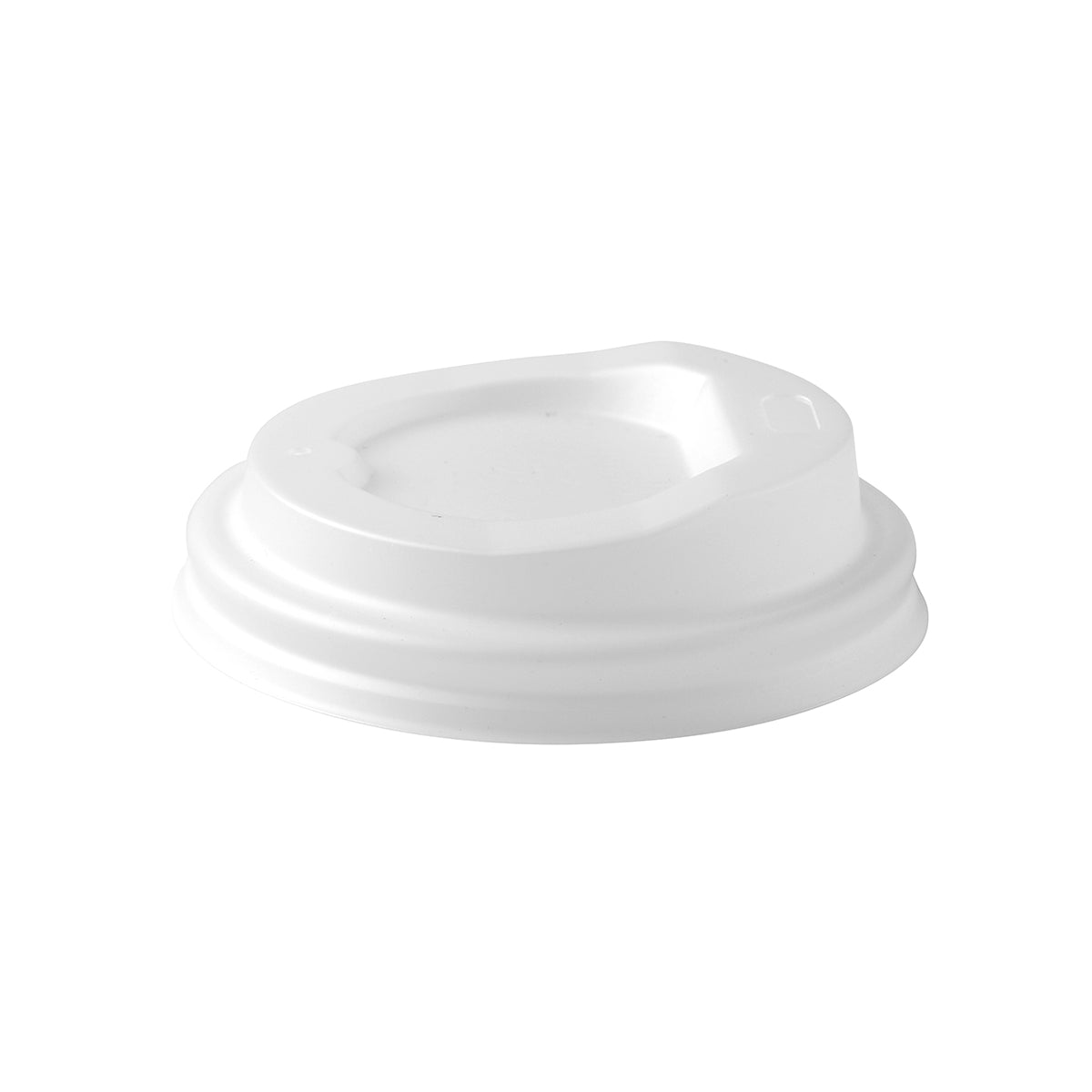 BCL-4PLA-C BioCup 4oz Opaque PLA Lid Leisure Coast Hospitality & Packaging Supplies