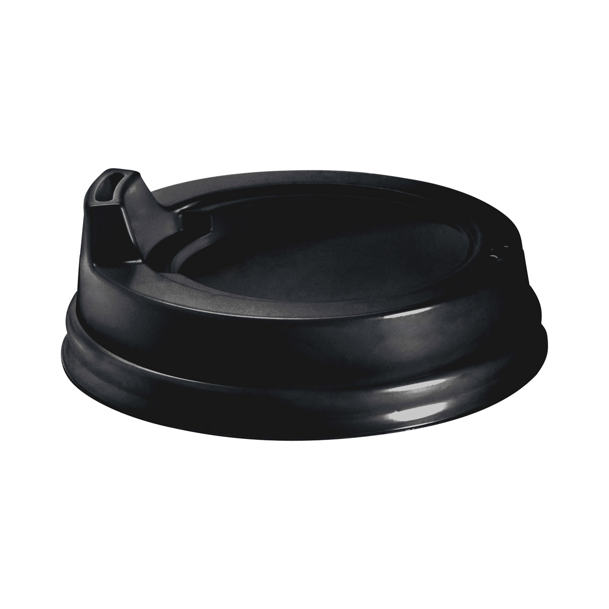 BCL-8B-SIPPER Biocup Universal Lids Small sipper Lid Black 6-12oz / 80mm Leisure Coast Hospitality & Packaging Supplies