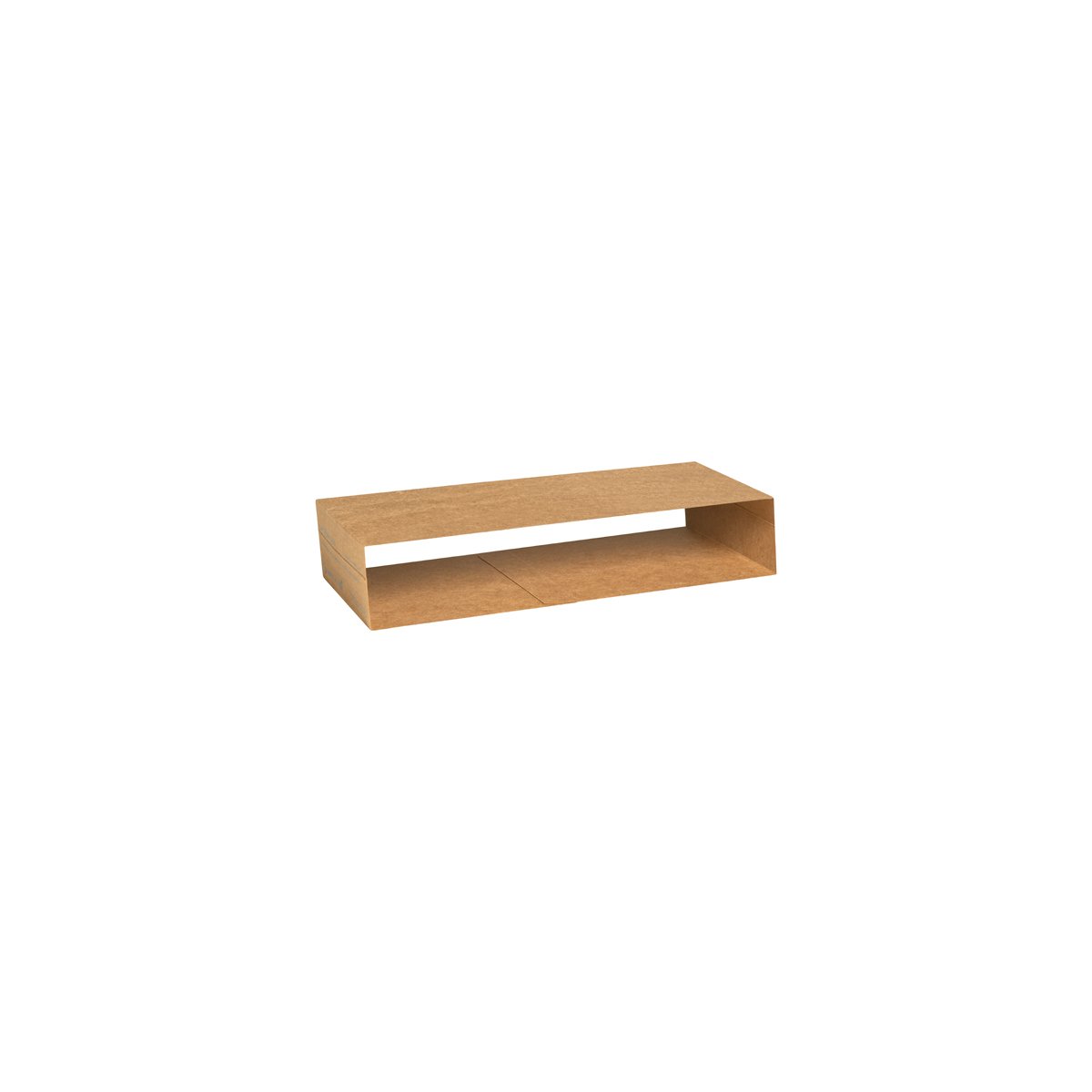 BCTSS50, Greenmark, Small Low Rectangular Premium Catering Tray Kraft Sleeve Leisure Coast Hospitality and Packaging