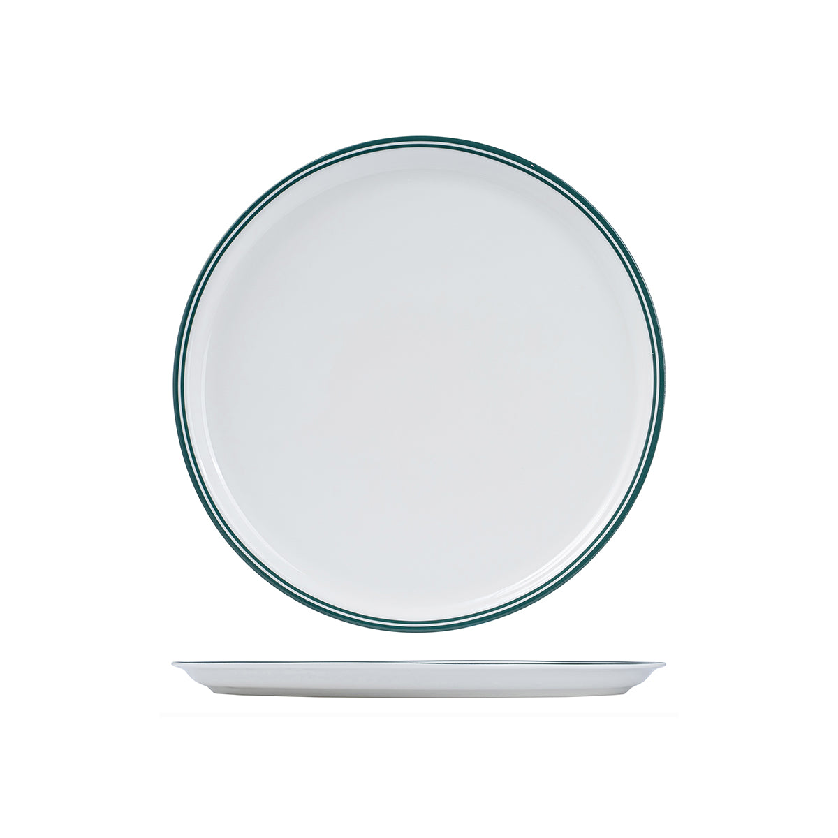 BPP32-G RAK Porcelain Nano Cru Green Pizza Plate 310mm Leisure Coast Hospitality & Packaging