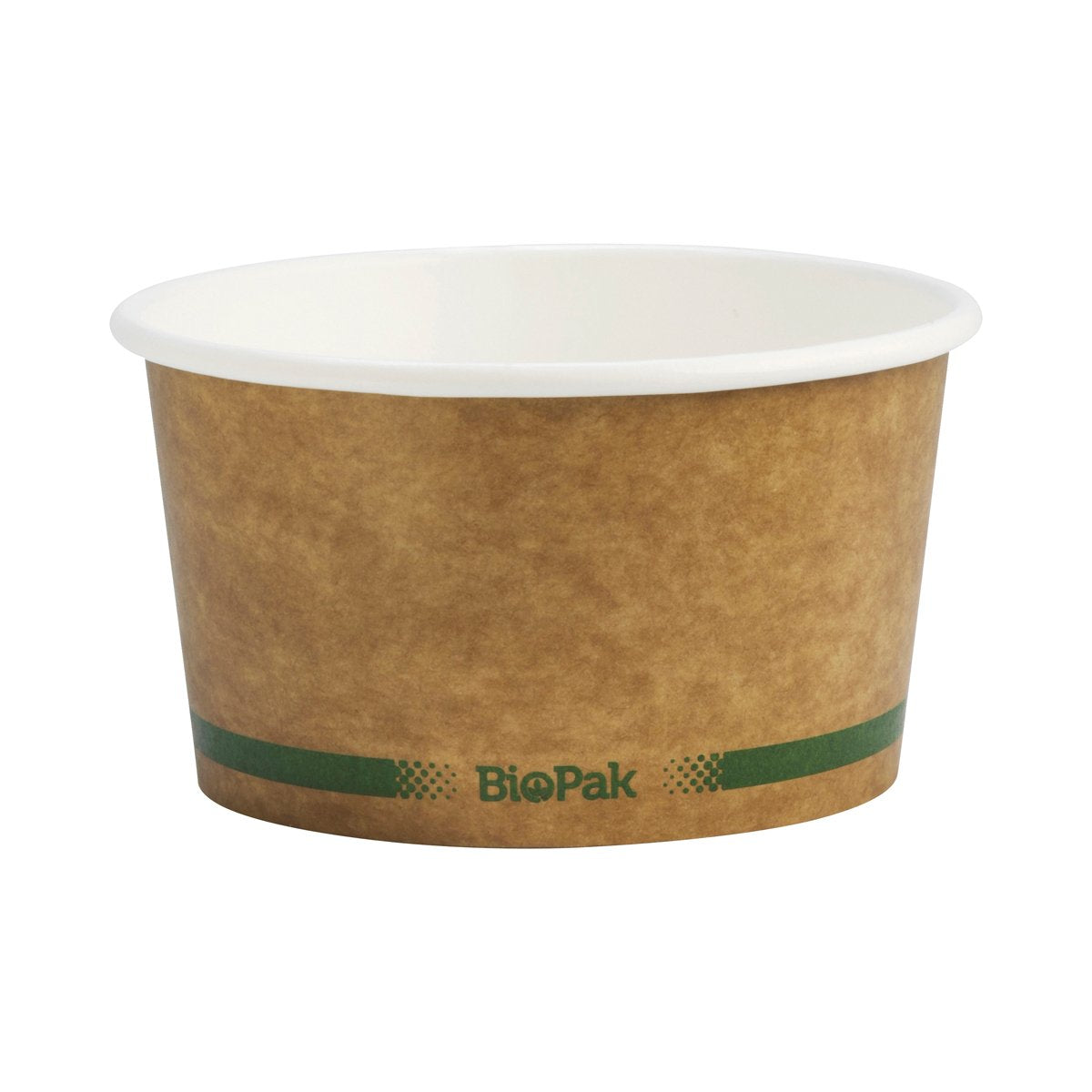 BSCK-12-GS BioBowl Hot Paper Containers & Lids BioBowl Kraft Container 12oz / 427ml Leisure Coast Hospitality & Packaging Supplies