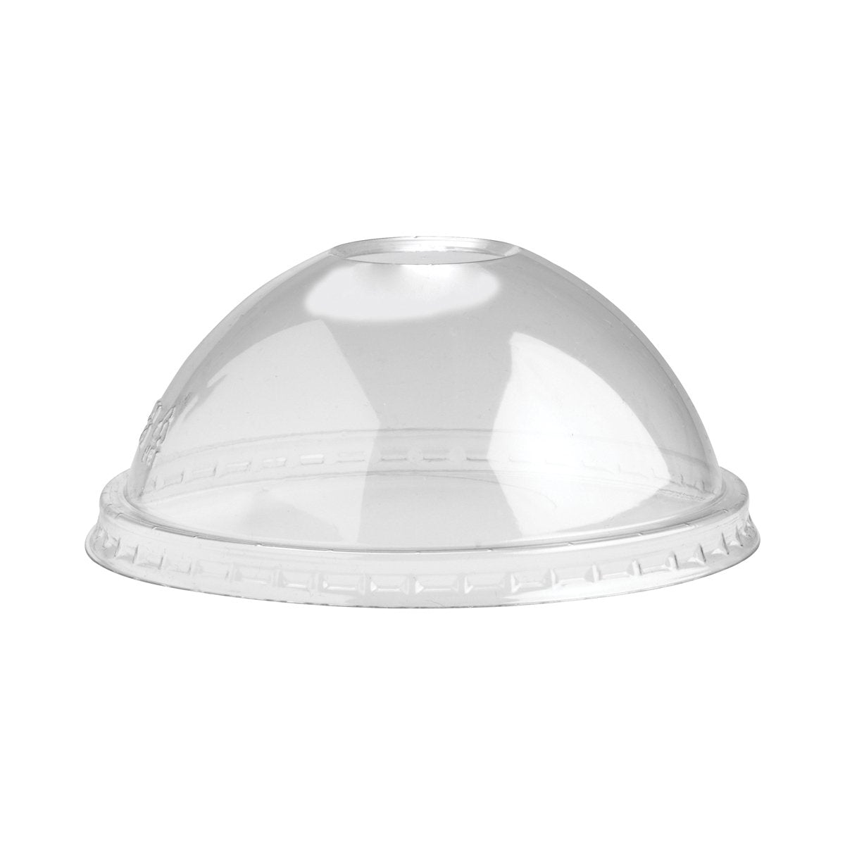 BSCL-8(D) BioBowl Hot Paper Containers & Lids 8oz BioBowl PET Dome Lid Leisure Coast Hospitality & Packaging Supplies