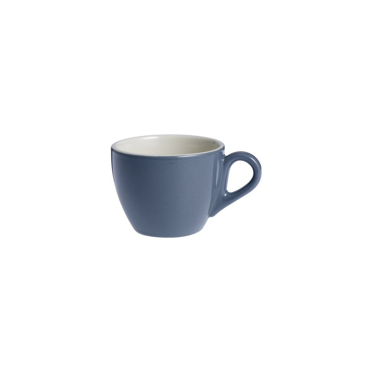 BW0415 Brew Blue Steel Flat White Cup 220ml Leisure Coast Hospitality & Packaging