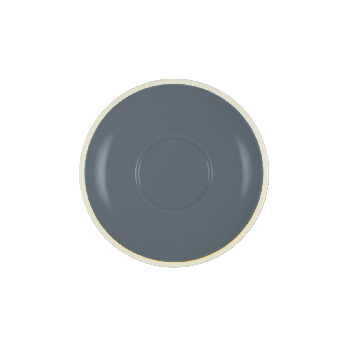 BW0425 Brew Blue Steel Flat White & Mug Saucer 80mm Leisure Coast Hospitality & Packaging