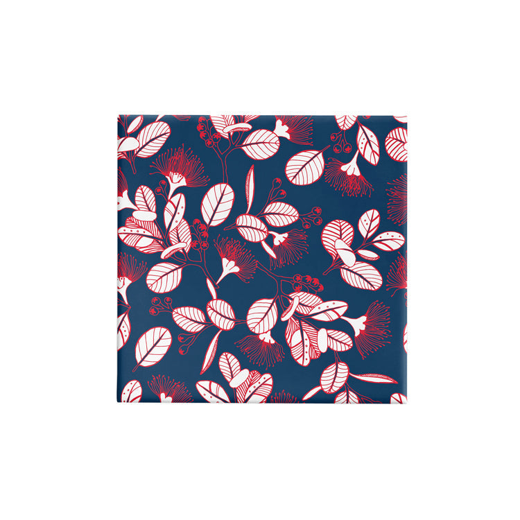 BW23 PKW NR Pohutukawa Navy Red Wrap Leisure Coast Hospitality & Packaging Supplies