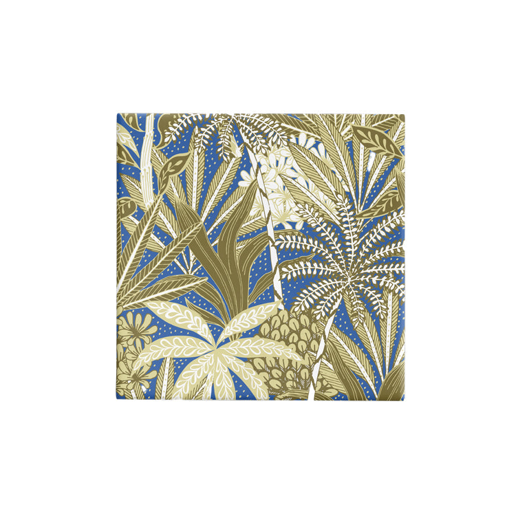 BW24 BG OB Botanical Gardens Olive Blue on Matte Wrap Leisure Coast Hospitality & Packaging Supplies