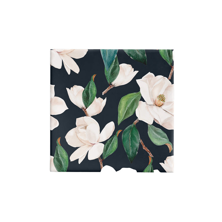 BW24 WM BLK Watercolour Magnolia Black Wrap Leisure Coast Hospitality & Packaging Supplies