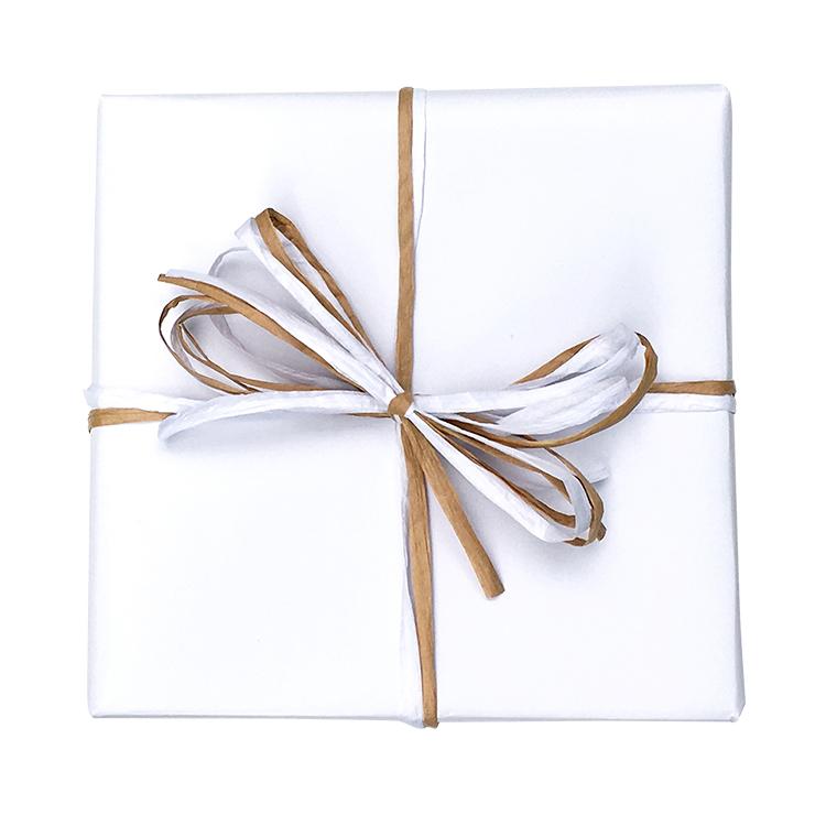 BW25 WHI White Gloss Gift Wrap Leisure Coast Hospitality & Packaging Supplies