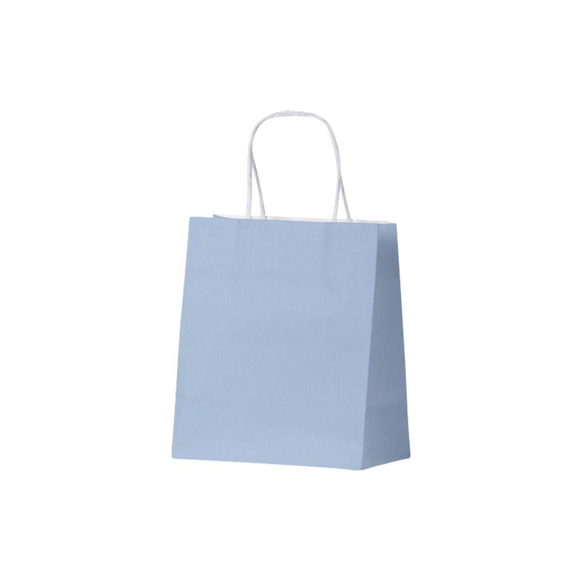 ECFBS Earth Collection Paper Bags French Blue Small 170x100x200mm (200/ctn) Leisure Coast Hospitality & Packaging Supplies