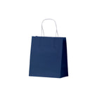 ECNS Earth Collection Paper Bags Navy Small 170x100x200mm (200/ctn) Leisure Coast Hospitality & Packaging Supplies