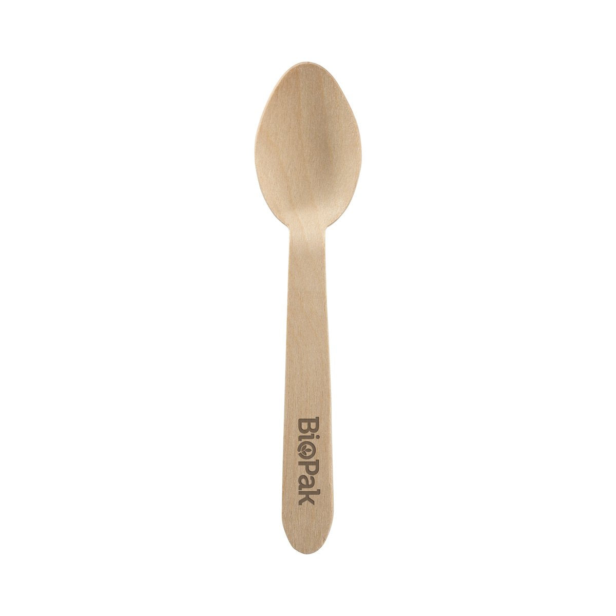 HY-10TS Biocutlery Wooden Cutlery Teaspoon 100mm Leisure Coast Hospitality & Packaging Supplies