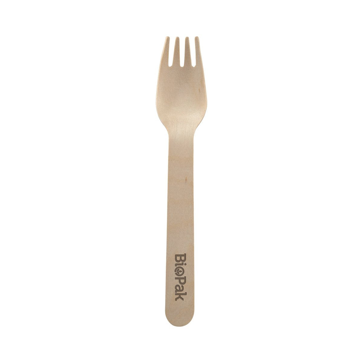 HY-16F-COATED Biocutlery Coated Wooden Cutlery Fork 160mm Leisure Coast Hospitality & Packaging Supplies