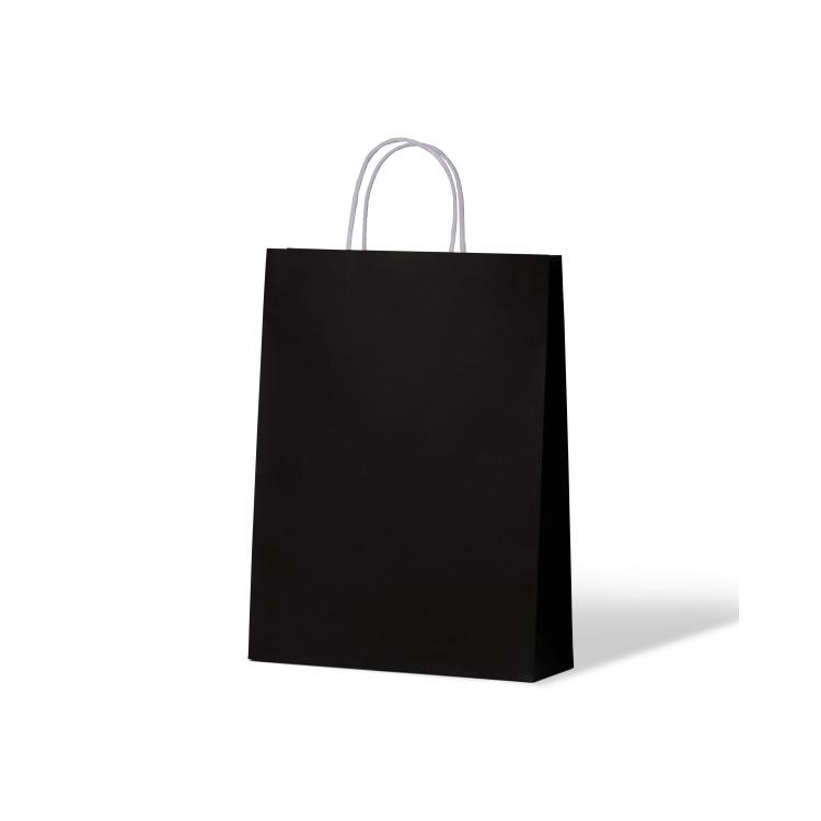 JBS Carnival Paper Bag Kraft Jet Black Leisure Coast Hospitality & Packaging