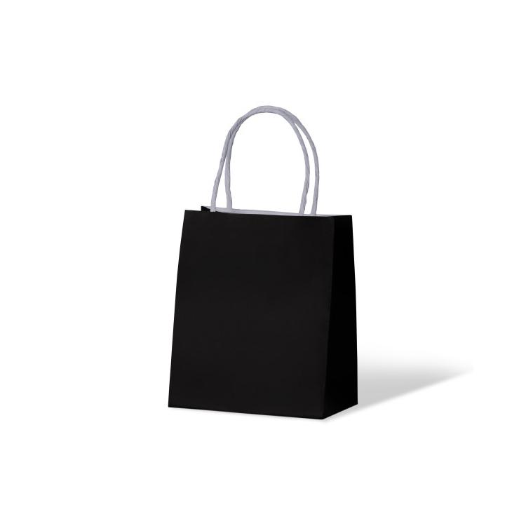 JBT Carnival Paper Bag Kraft Jet Black Leisure Coast Hospitality & Packaging