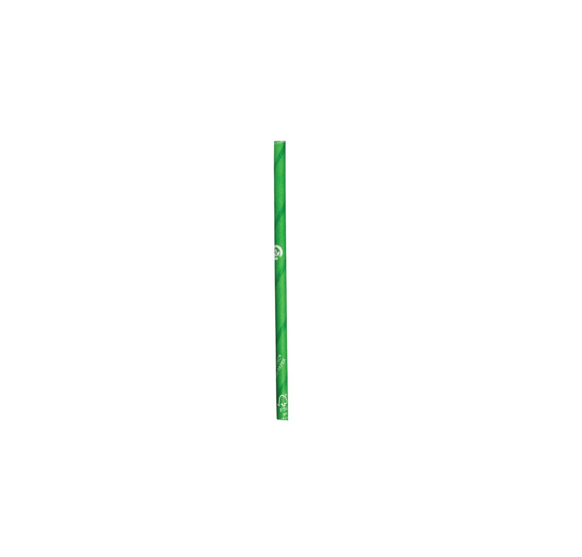 JP-PBS-4.5X120COCKTAIL-G Biostraw Cocktail Straws Green 4.5x120mm Leisure Coast Hospitality & Packaging Supplies