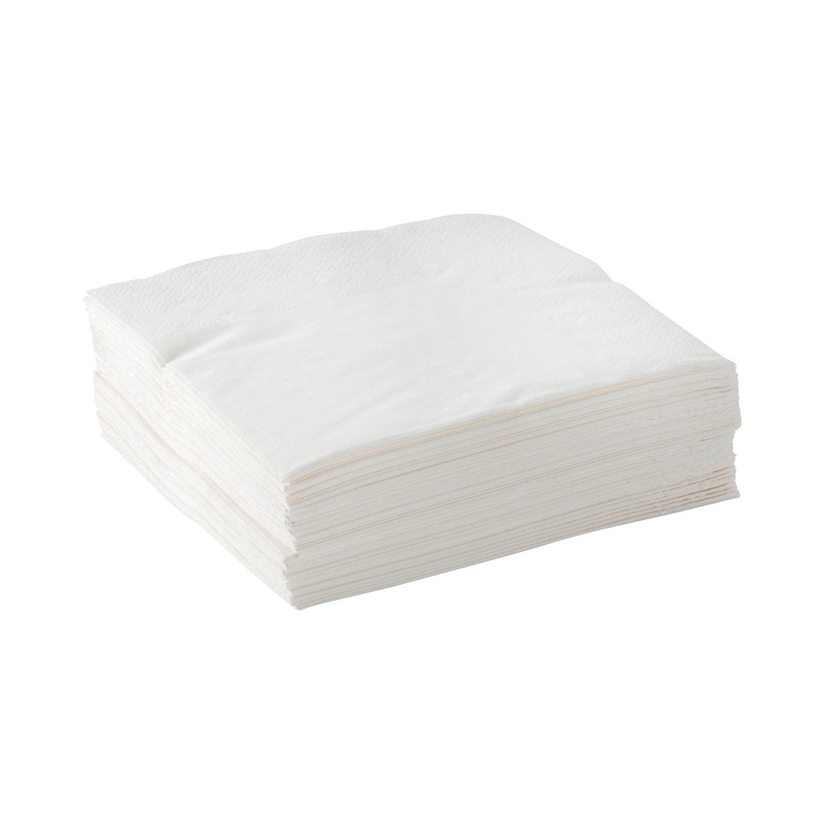 L-B/CNCE-W Cocktail BioNapkins White 2 Ply 240x240mm Leisure Coast Hospitality & Packaging Supplies