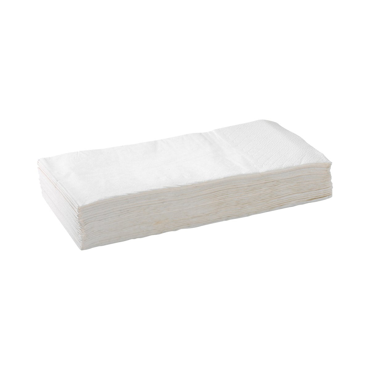 L-DN1/8-W Dinner BioNapkins White 2 Ply 400x400mm Leisure Coast Hospitality & Packaging Supplies