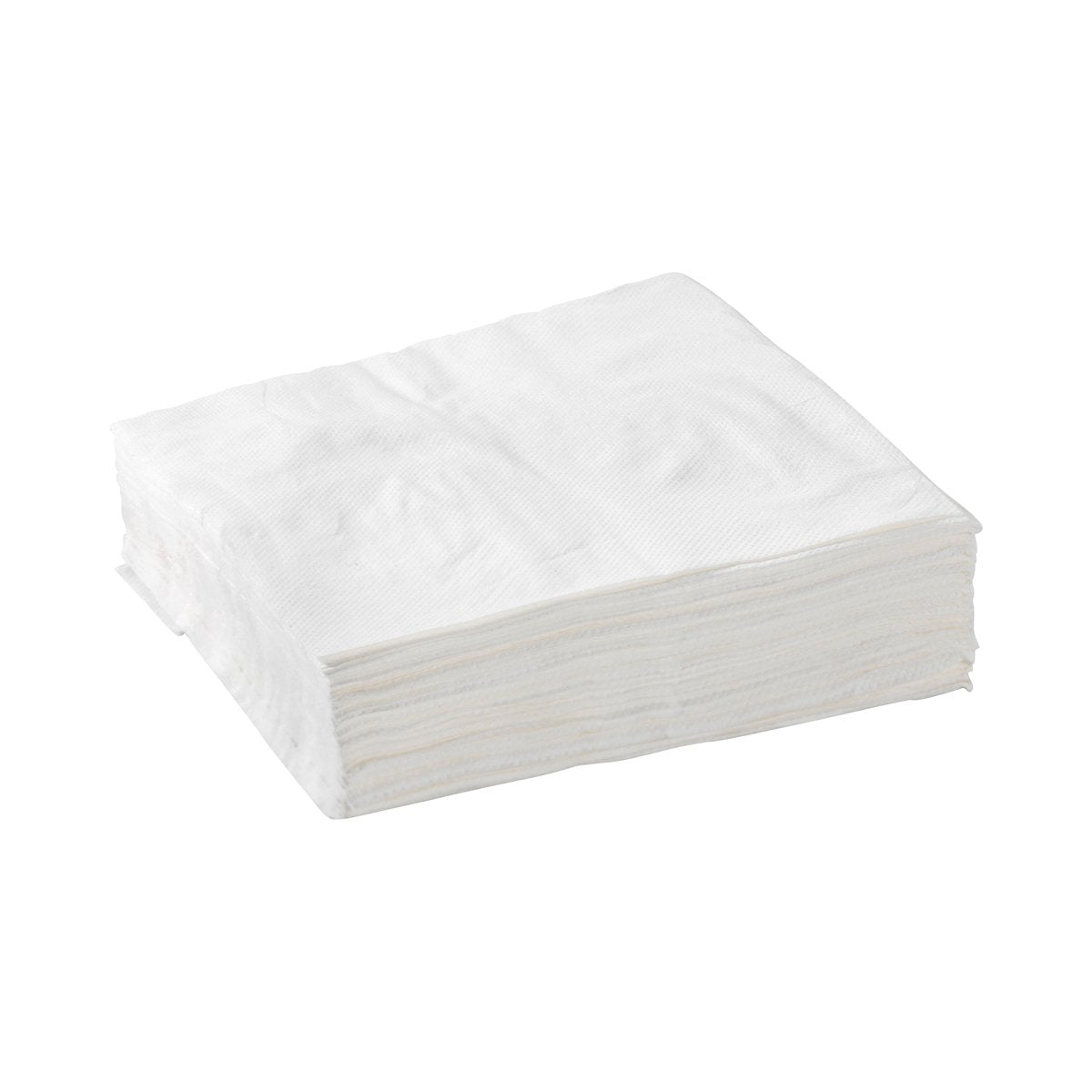 L-LN1/4-1PW Luncheon BioNapkins White 1 Ply 300x300mm Leisure Coast Hospitality & Packaging Supplies