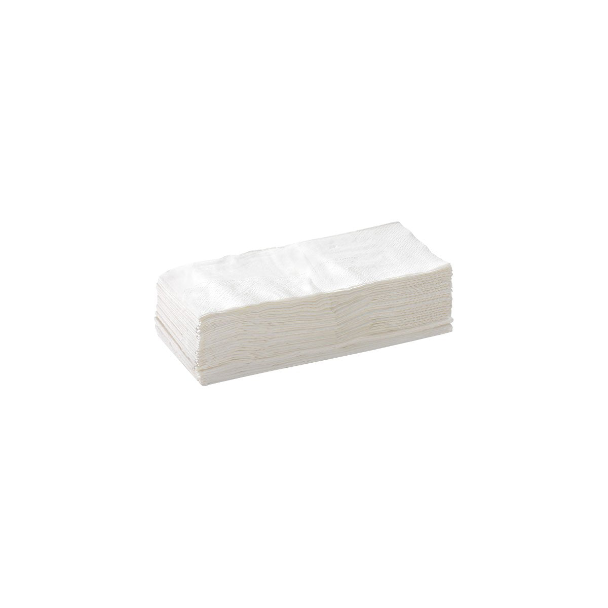 L-LN1/8-1PW Luncheon BioNapkins White 1 Ply READIFOLD 300x300mm Leisure Coast Hospitality & Packaging Supplies