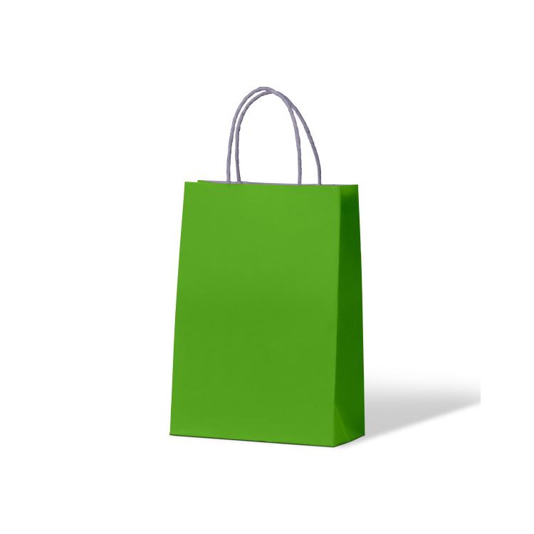 LLJ Carnival Paper Bag Kraft Loud Lime Leisure Coast Hospitality & Packaging