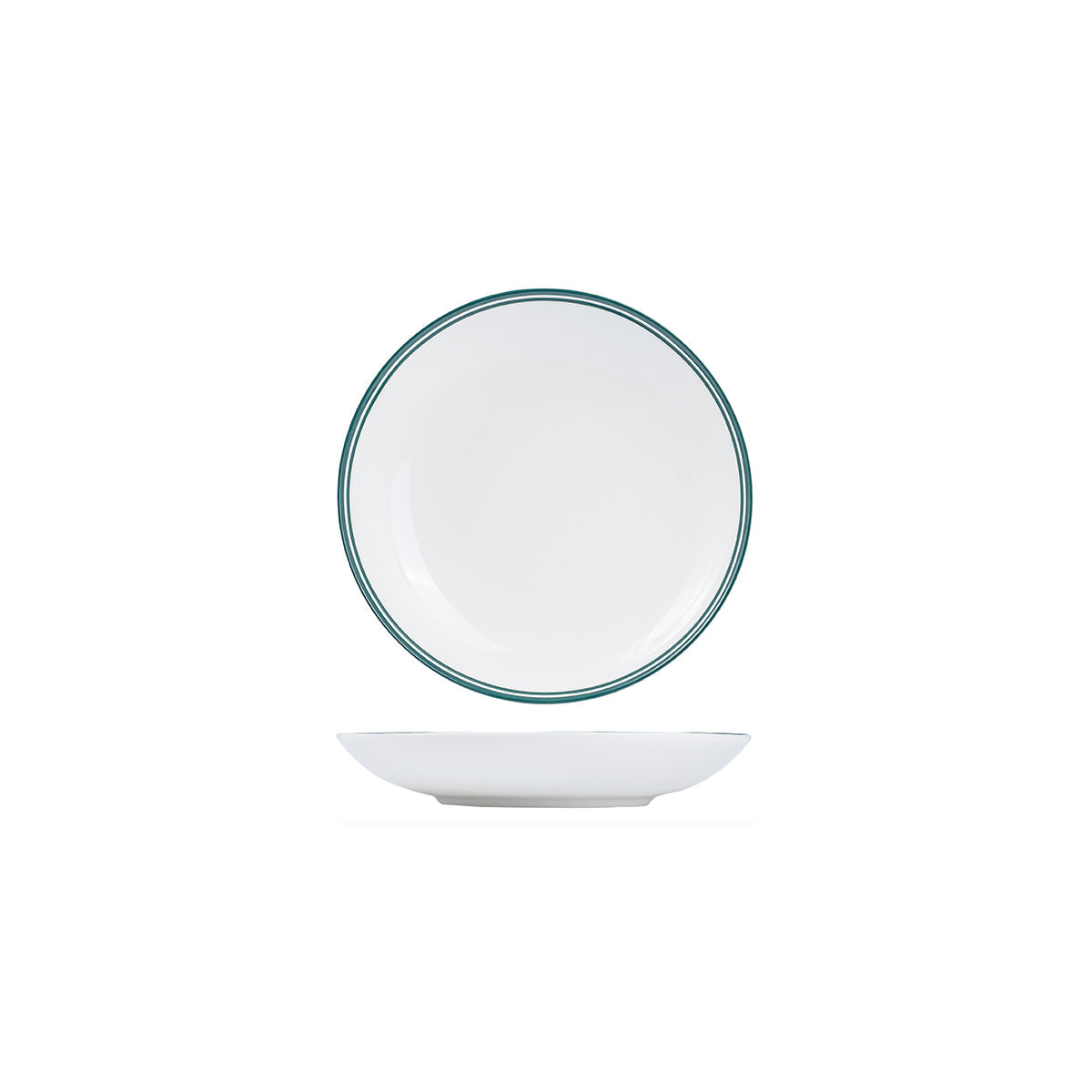 NDP23-G RAK Porcelain Nano Cru Green Round Coupe Bowl 230mm / 800ml Leisure Coast Hospitality & Packaging