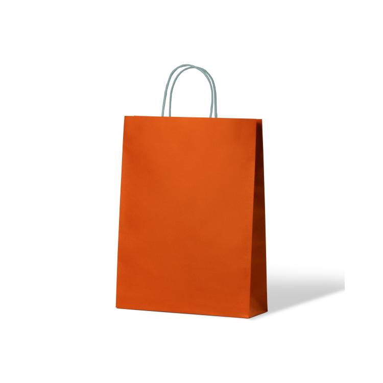 OS Carnival Paper Bag Kraft Citrus Orange Leisure Coast Hospitality & Packaging