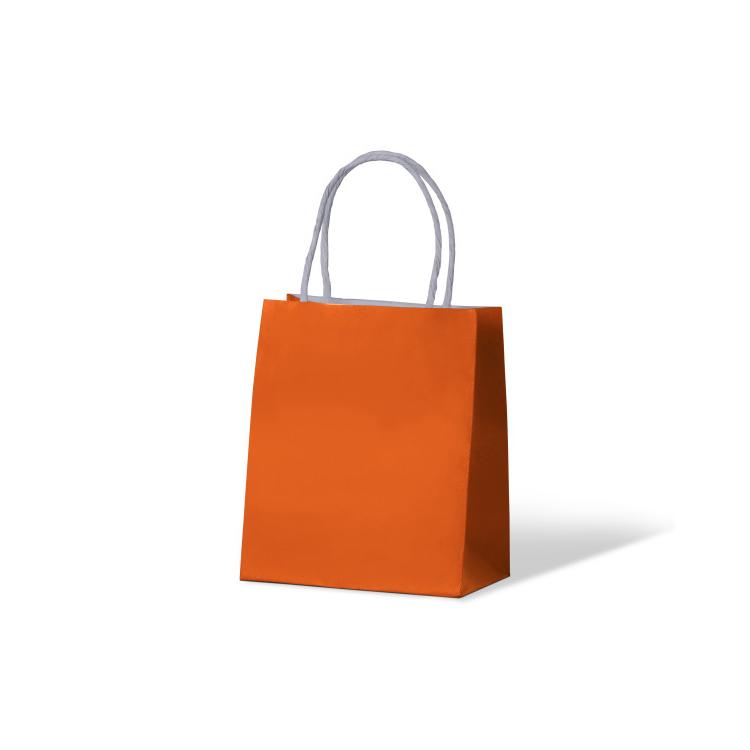 OT Carnival Paper Bag Kraft Citrus Orange Leisure Coast Hospitality & Packaging