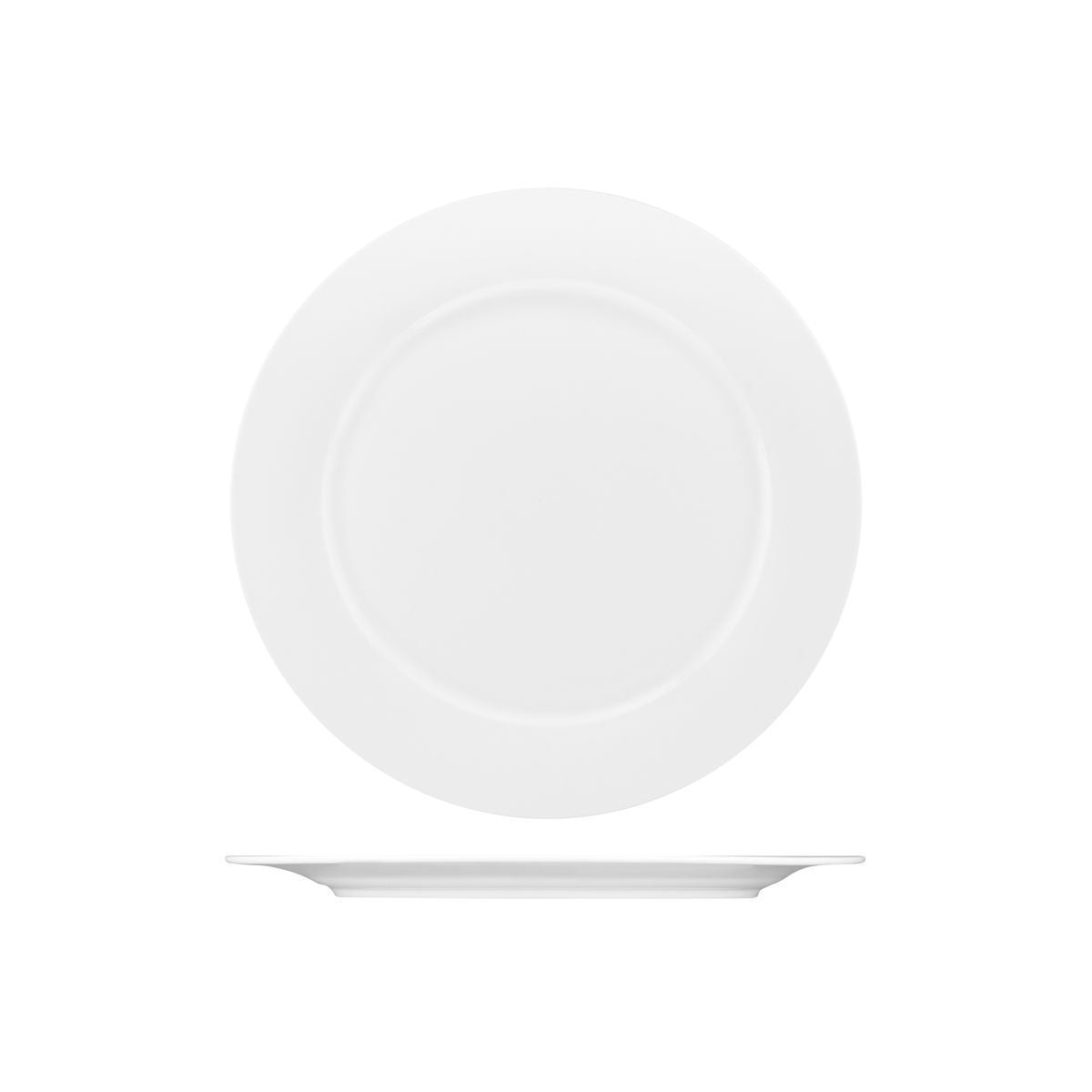 PA3255 AFC Pacific Round Plate Wide Rim 255mm Leisure Coast Hospitality & Packaging