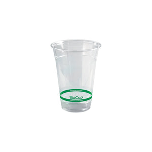 BioCup Clear Cup & Lid 500ml