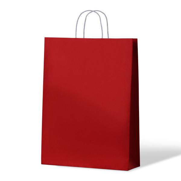 RRM Carnival Paper Bag Kraft Radiant Red Leisure Coast Hospitality & Packaging
