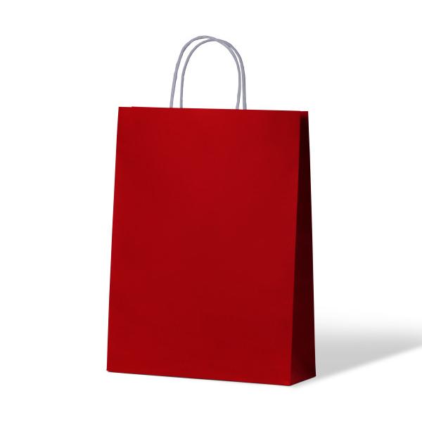 RRS Carnival Paper Bag Kraft Radiant Red Leisure Coast Hospitality & Packaging