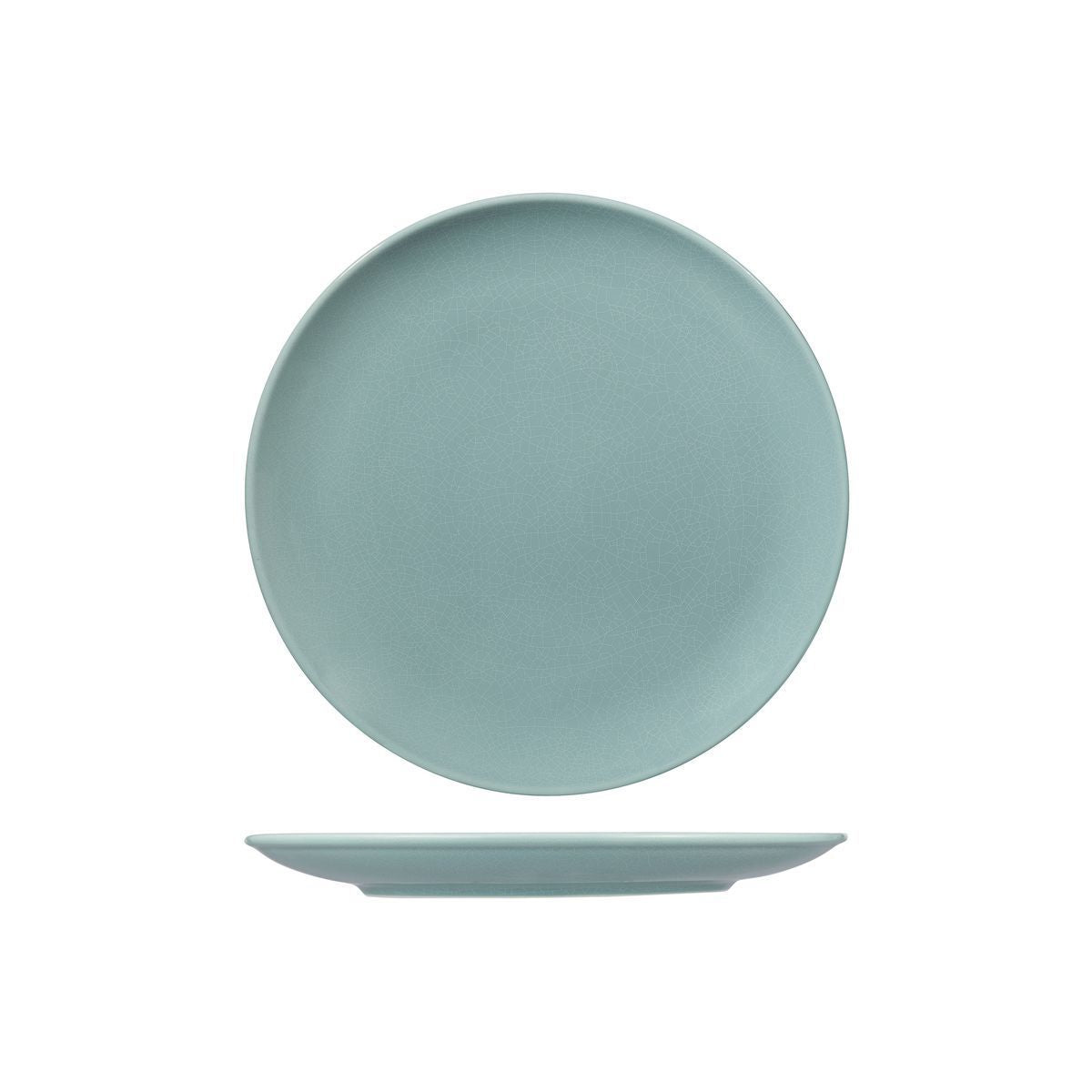 RV3240-BL RAK Porcelain Vintage Blue Round Coupe Plate 240mm Leisure Coast Hospitality & Packaging
