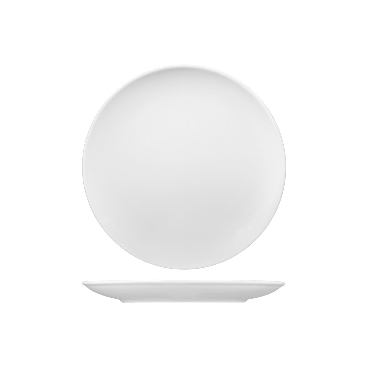 RV3240-W RAK Porcelain Vintage White Round Coupe Plate 240mm Leisure Coast Hospitality & Packaging