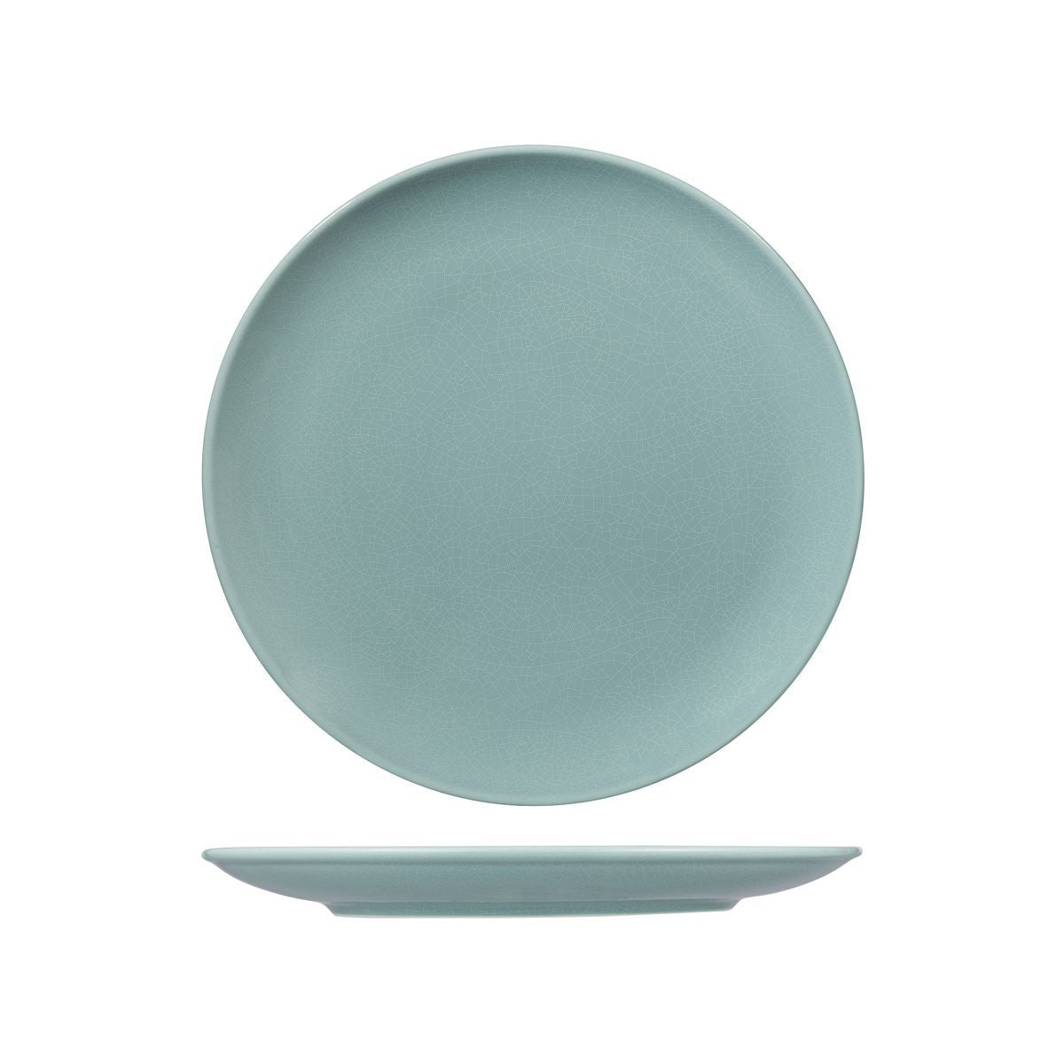 RV3270-BL RAK Porcelain Vintage Blue Round Coupe Plate 270mm Leisure Coast Hospitality & Packaging