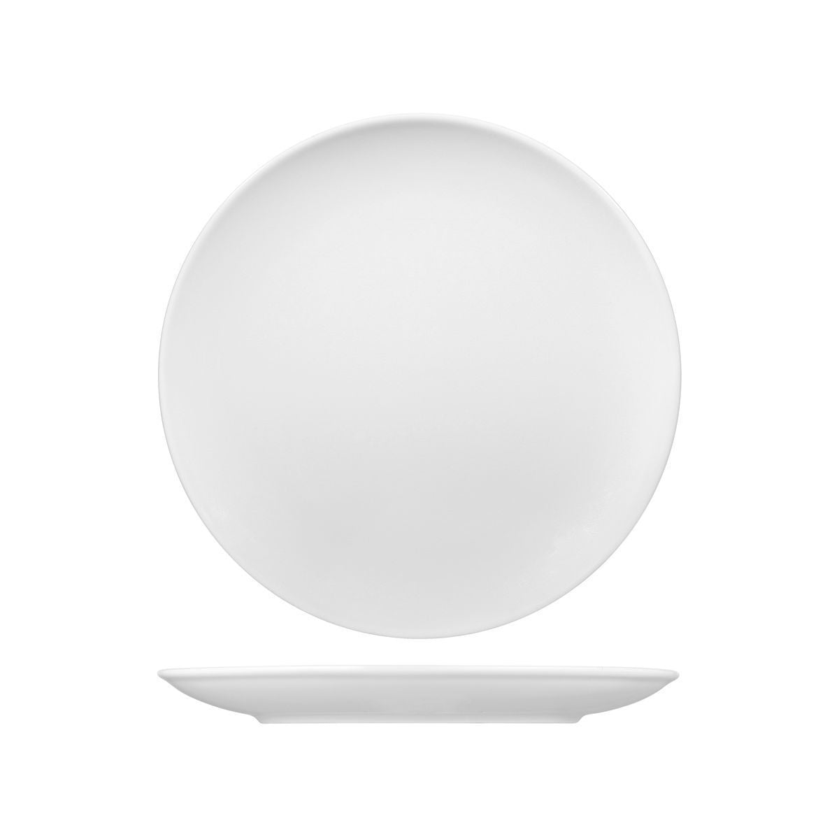 RV3270-W RAK Porcelain Vintage White Round Coupe Plate 270mm Leisure Coast Hospitality & Packaging